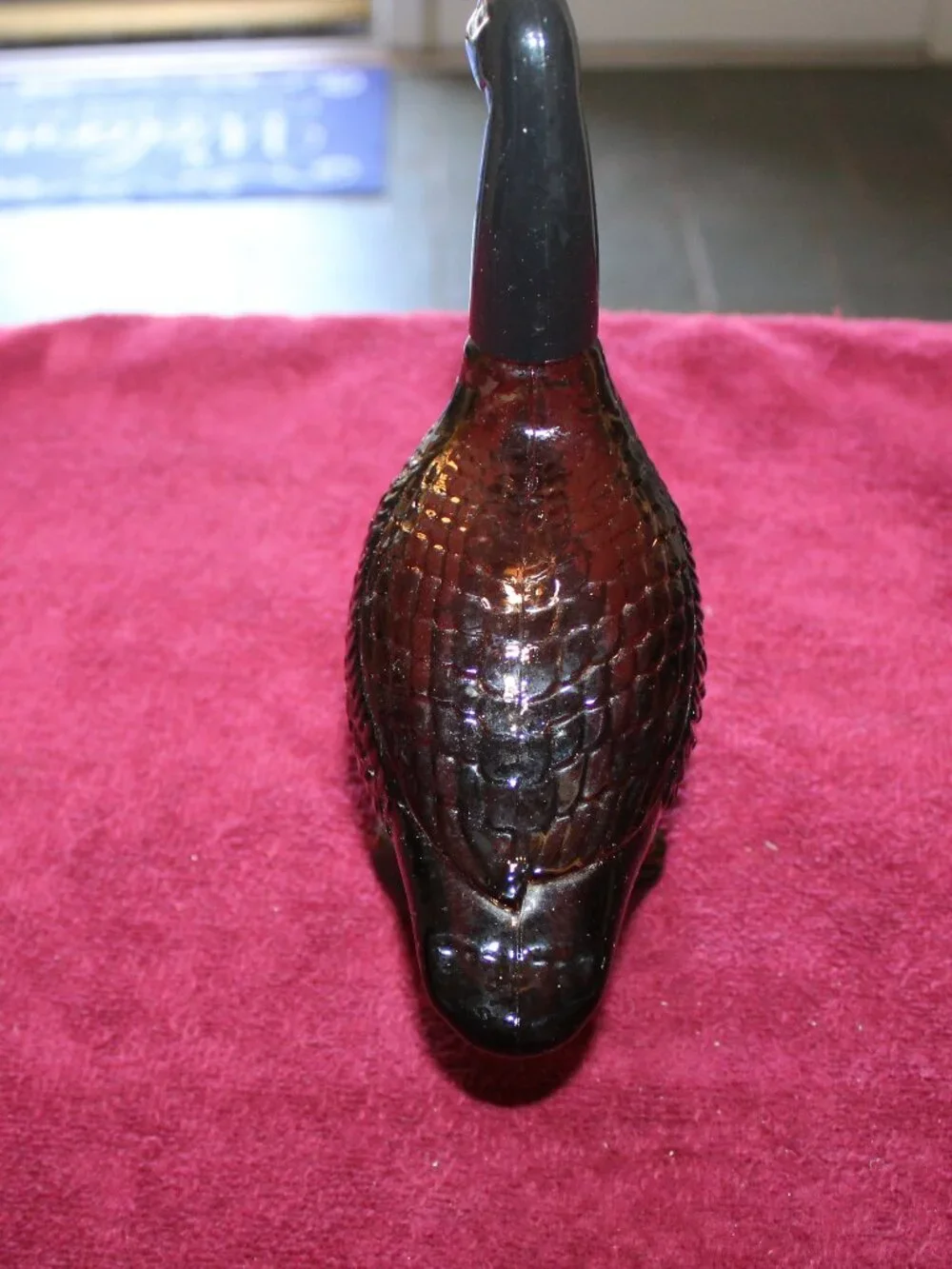 Vintage Avon Canada Goose glass bottle